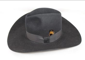 Resistol Western Cowboy Hat Black 7 1/4