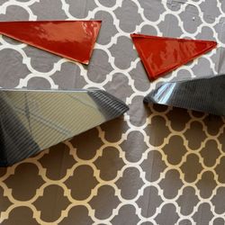 Cybertruck Real Carbon Fiber Front Covers 