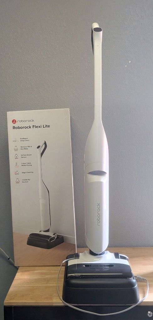 Roborock 2-in-1 Flexi Lite Wet / Dry Mop Vacuum Self Cleaning