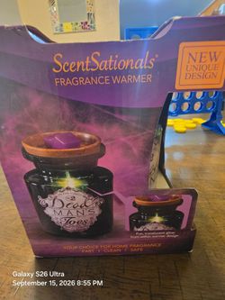 Scentsationals fragrance warmer halloween theme