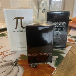 Authentic Colognes  All  3 For $ 180 