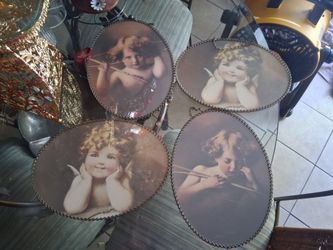 Cherub vintage wall pictures