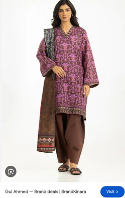Khadar 3 pc branded