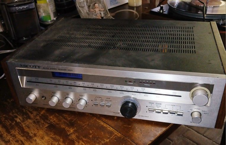 Scott Stereo Receiver 355r