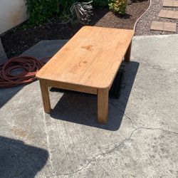 Oak Coffee Table