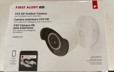 First Alert Pro  Vx3 2mp Hd Outdoor Camera