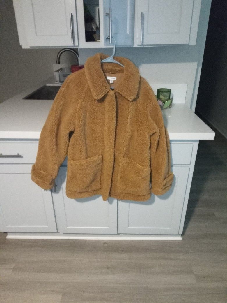 Top Shop Teddy Bear Fleece Jacket