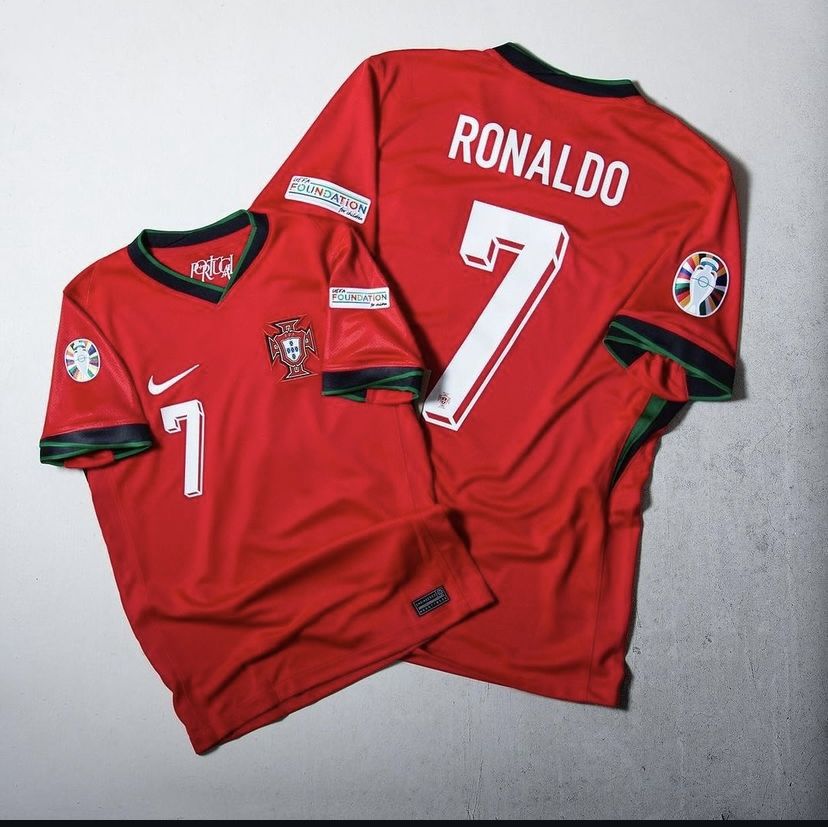Jersey Portugal 🇵🇹 Camiseta Ronaldo Fútbol Soccer Playera Size M L
