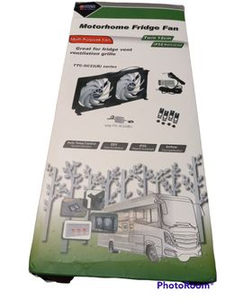 TITAN- TTC- SC22(B) Camper Fans Camper Refrigerator Exhaust Fans 120 MM
