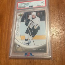 Evgeni Malkin Rookie Class #9 PSA 9