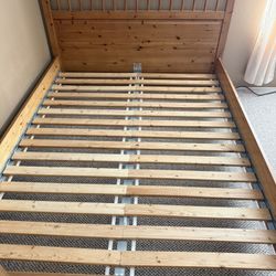 IKEA Hemnes Bed Frame - Queen w/mattress