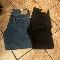 Levi’s Jean’s Size 36x32  /. 2 X $50