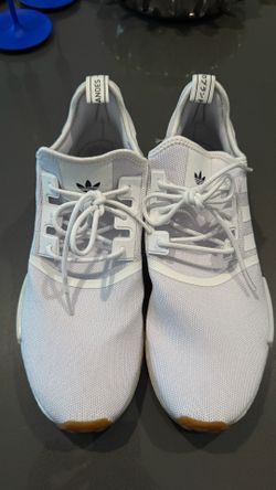 Adidas NMD R1 Triple White Gum Sole Men’s Size 13 Sneakers