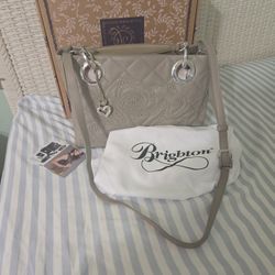 New brighton leather handbag