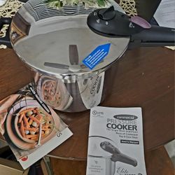 Commercial Pressure Cooker With Instructions And Recipes