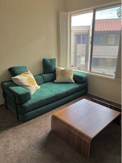 Convertible modular couch sleeper sofa bed