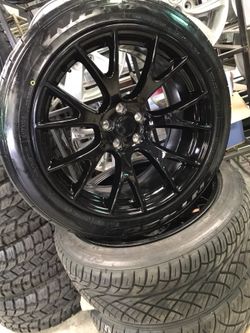 20” Srt hellcat reps on nitto tires