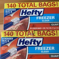 New 70 Ziploc hefty plastic bags