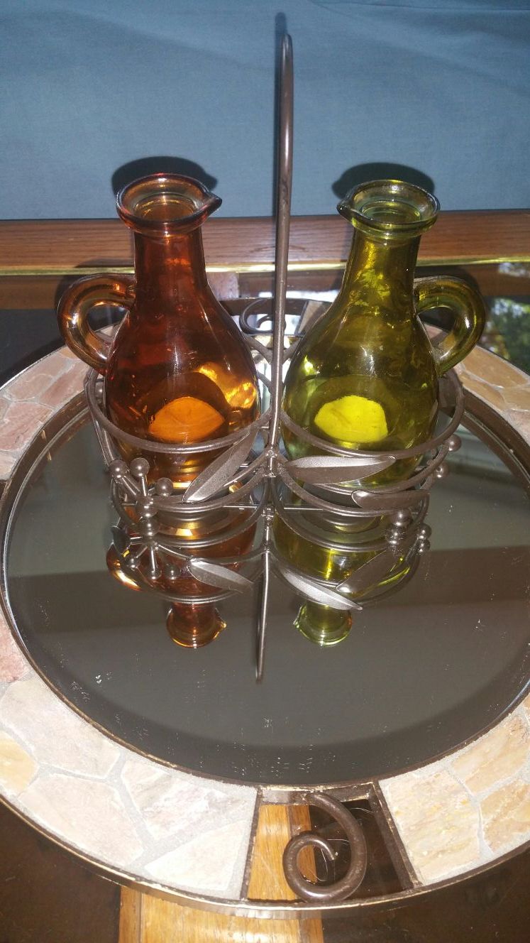 Oil & Vinegar like table Candles