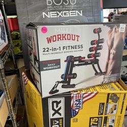 BRAND NEW MAHLI WORKOUT ROWING MACHINE 