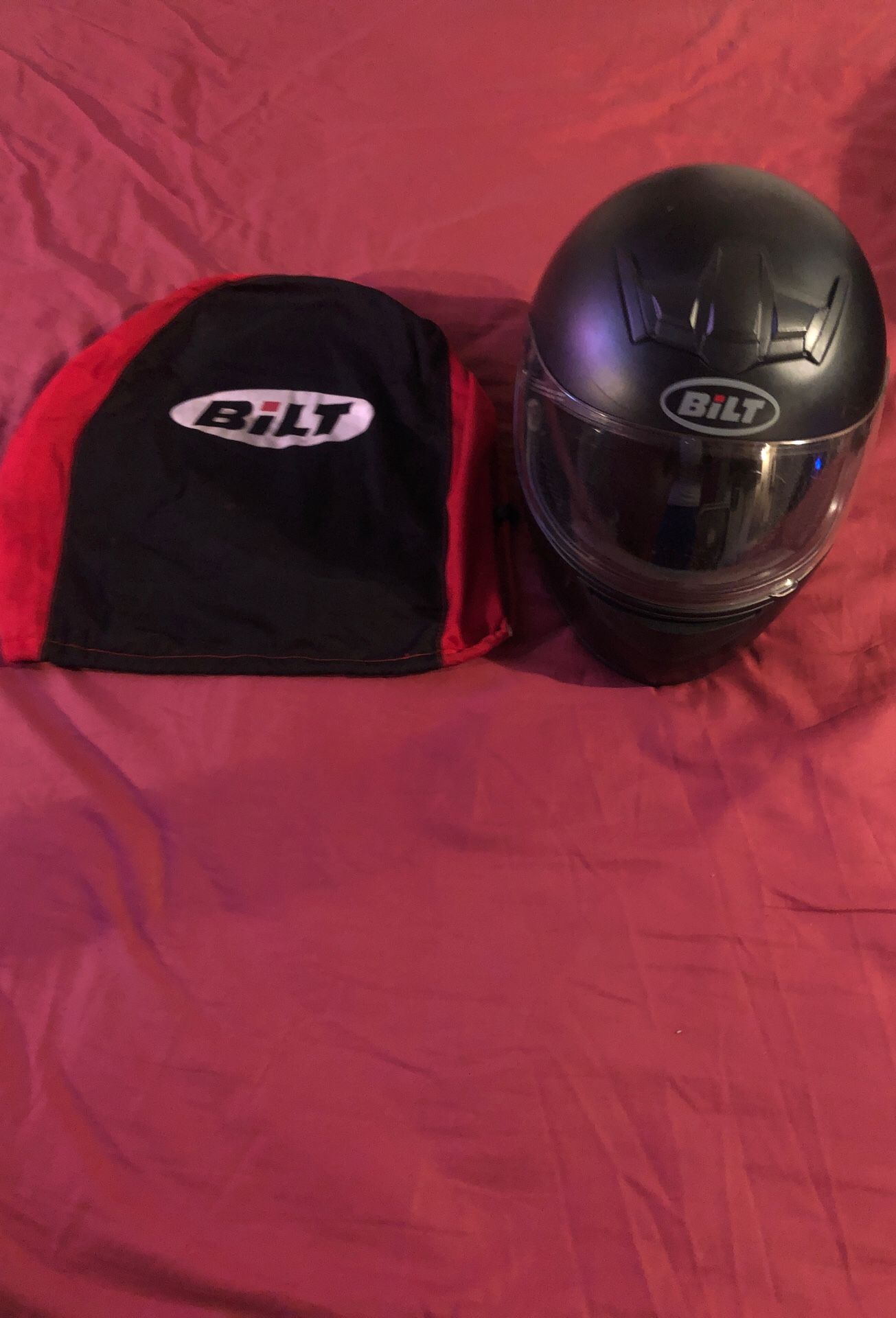 Motorcycle Helmet with carrying bag