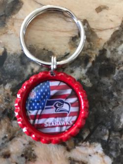 Seahawks keychain