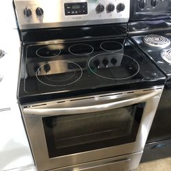 Glass Top Electric Range 