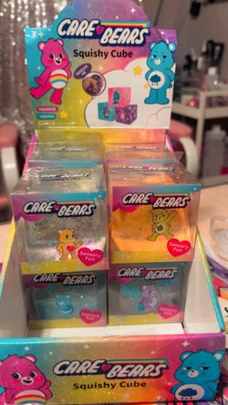 Carebear cube squishy’s $12 each pick up only