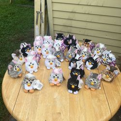 TY Beanie Babies And Furby Toys 