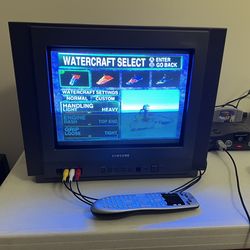 Samsung 14” CRT Tube TV - M/N: TXM1491F