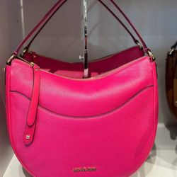 Large Hot Pink Michael Kors Purse