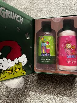 Dr. Seuss Grinch Vanilla Bean Body Wash and Lotion Set - Green and Pink