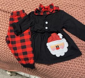 Baby Girl Christmas Outfit