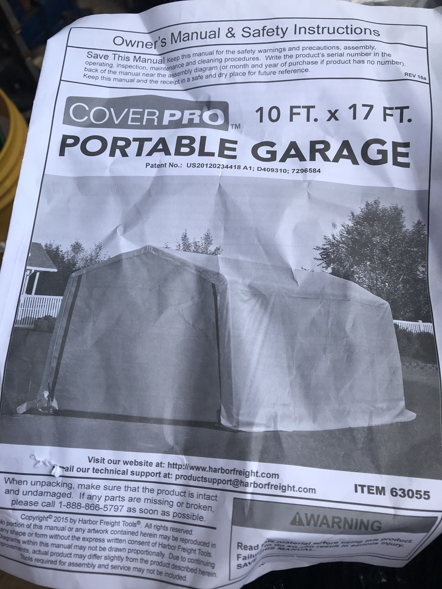 COVERPRO portable garage