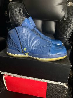 Air Jordan 16 Trophy Room Blue Sneakers