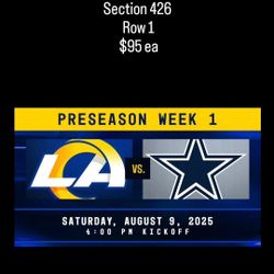 Rams VS Cowboys