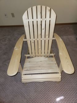 Wood Adirondack Chair