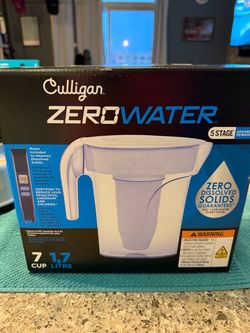 Culligan Zero Water Pitcher and filters - NEW