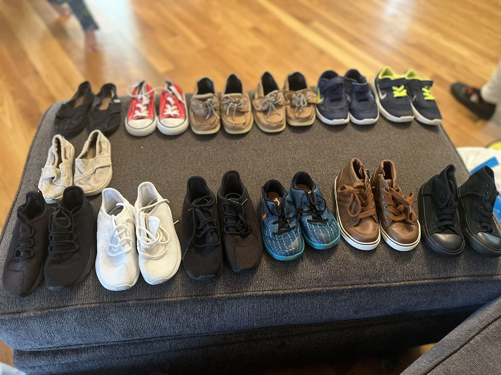 Shoes (Adidas, Converses, Toms, Sperrys, Nikes)