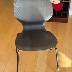 Ikea SIGTRYGG Chair, dark brown/Sefast black