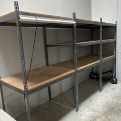 8 x 4 x 2 Ft Shelve - 5 Units With Middle Sections As You see 