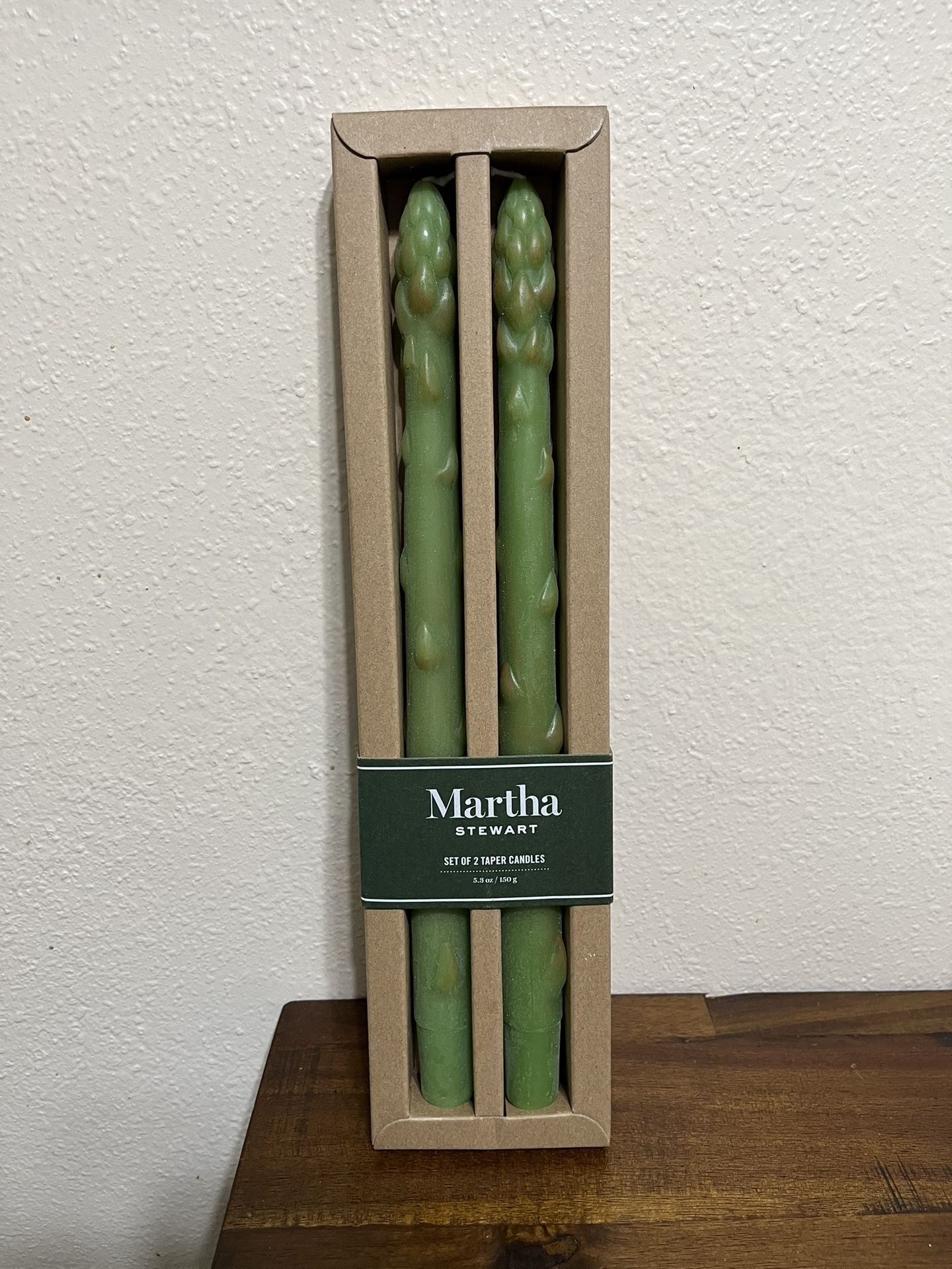New Martha Stewart Artichoke Taper Candles