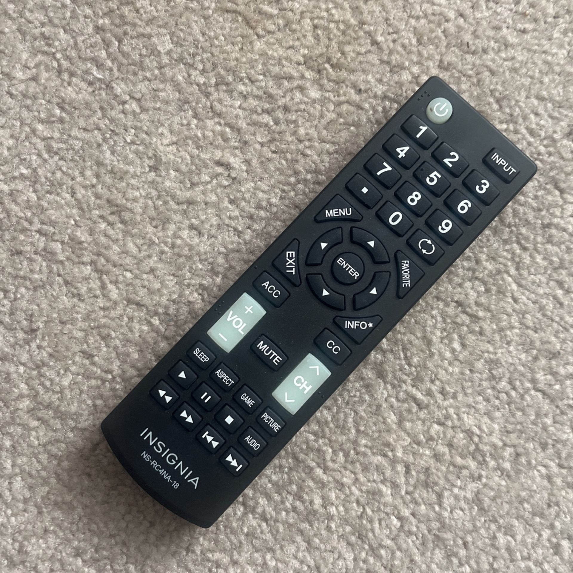INSIGNIA - Remote Control