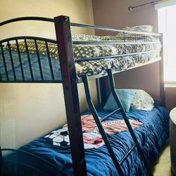 Twin Size Bunk Beds With Mattress 