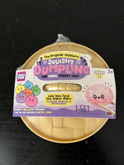 Mystery Squishy Dumpling Series 2 Fidget Toy – NEW