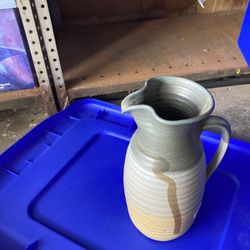 Pottery Pitcher/ Vase