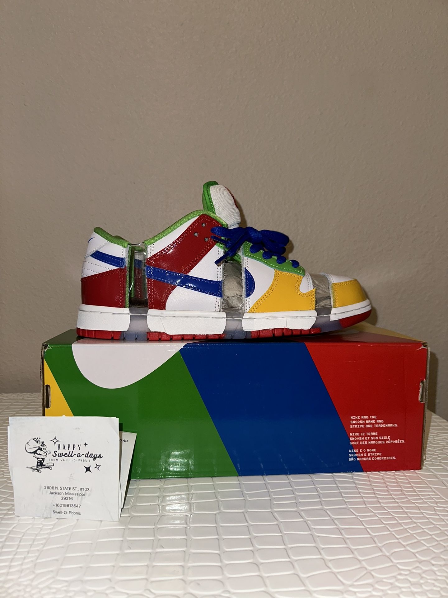 Nike SB Dunk Low OG QS “Sandy Bodecker eBay” Men’s Size 9.5/11W New