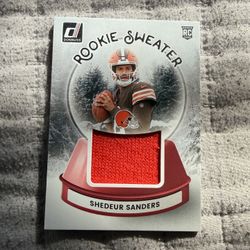 2025 Shedeur Sanders $5 RC Patch Donruss 