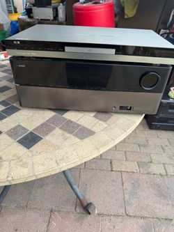 Harman Kardon receiver and DVD player
