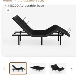 Milly MS200 Adjustable Base With Walker Furniture Bed Frame